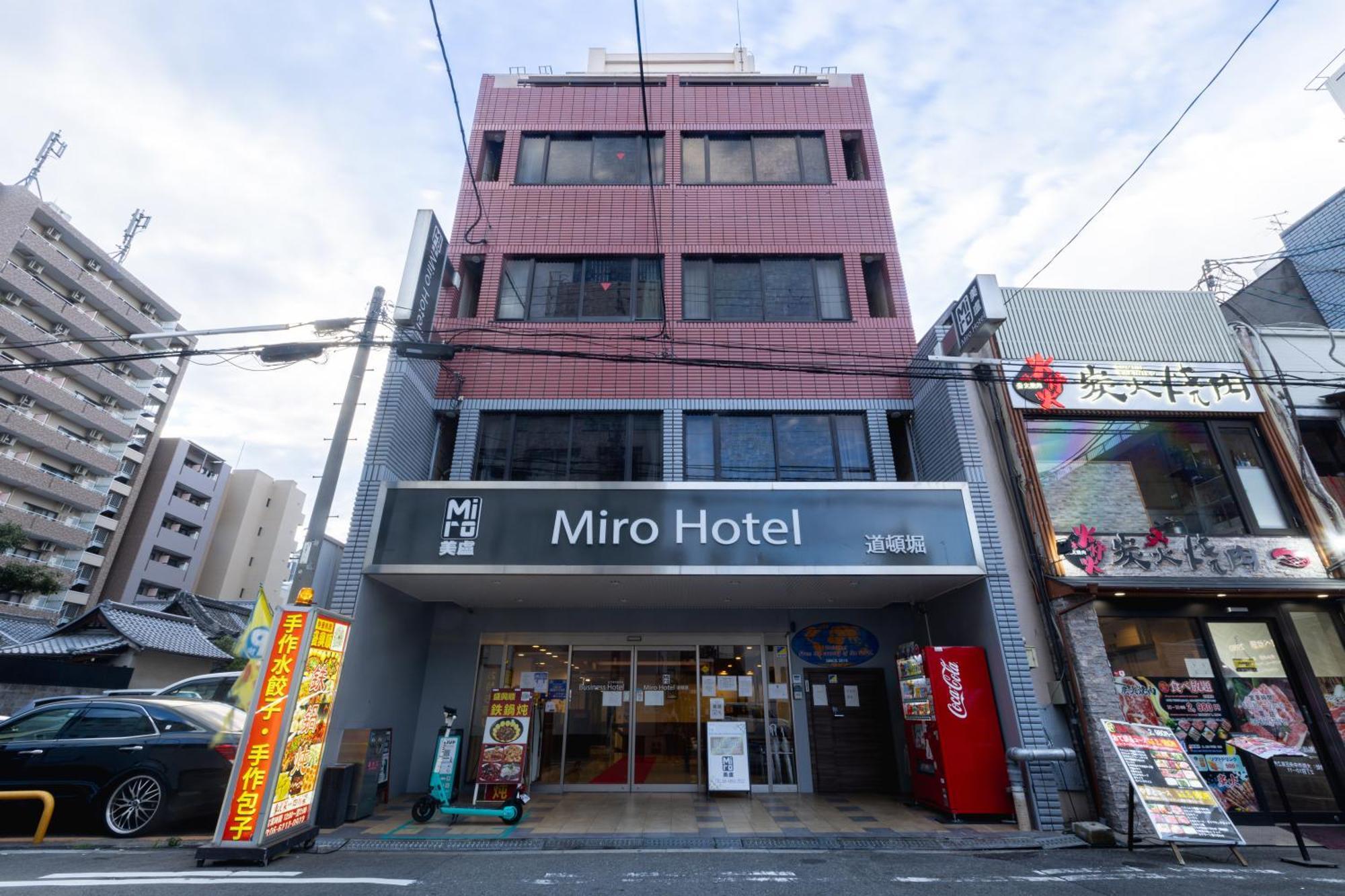 Miro Hotel Dotonbori Осака Экстерьер фото